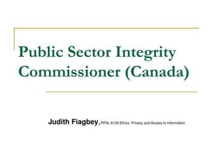 First Integrity Commissioner of Canada – Meet Christiane Ouimet