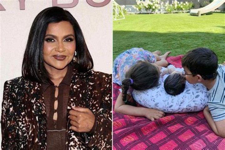 Here’s Why You Won’t See Mindy Kaling’s Kids’ Faces on Social Media Anytime Soon