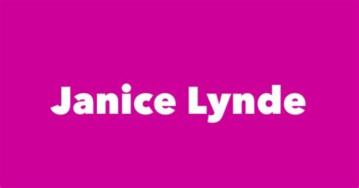 Janice Lynde Net Worth, Age, Birthday, Wikipedia, Who, Nationality, Biography