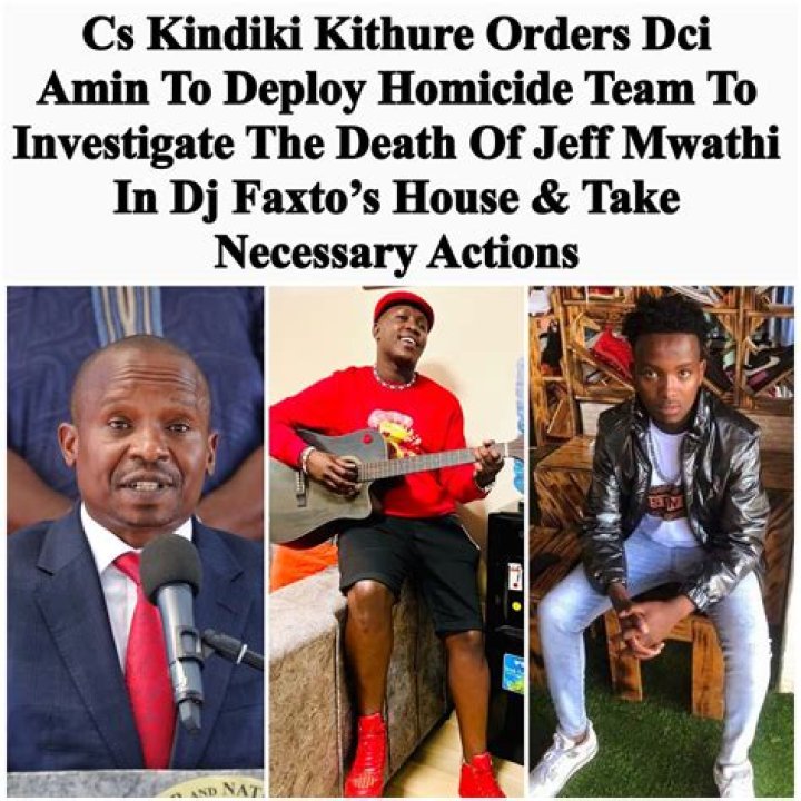 
Jeff Mwathi Death Case: Murder Or Suicide- Businessman Jump From DJ Fatxo Apartment 