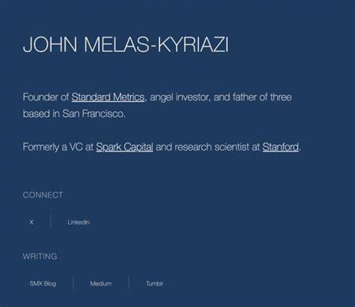  John Melas-Kyriazi