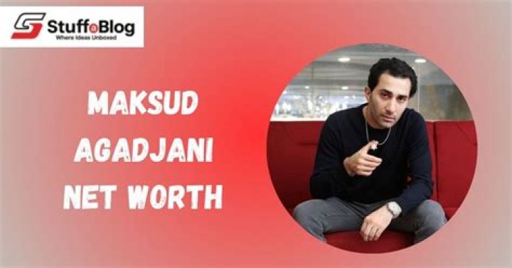Maksud Agadjani Height, Weight, Net Worth, Age, Wiki, Who, Instagram, Biography