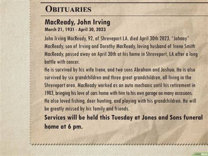 
Obituary- What Happened To Annsofy? 