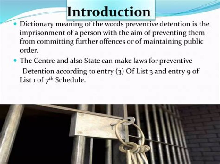 
Preventive detention serious invasion of personal liberty, says SC 