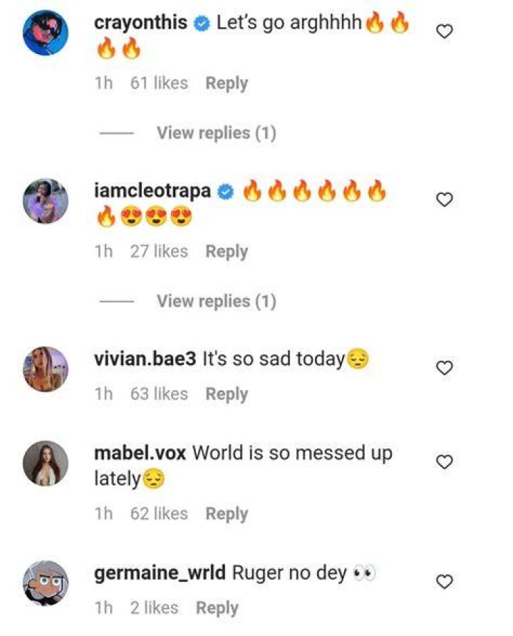 
Reactions As Ayra Starr Shares New Picture With Mavins Family On Instagram 