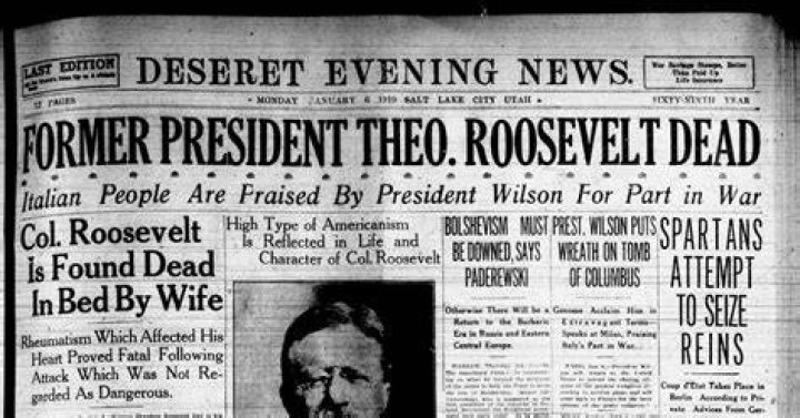 
Theodore Roosevelt Cause of Death, How did Theodore Roosevelt Die? 