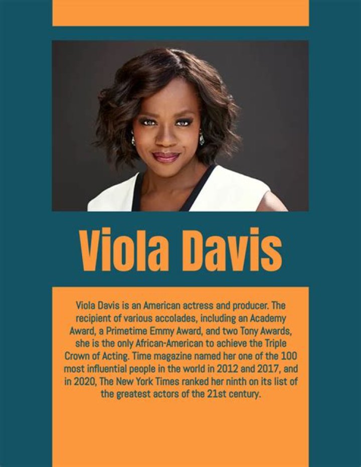 Who are Viola Daviss Parents? Viola Davis Biography, Parents Name and More