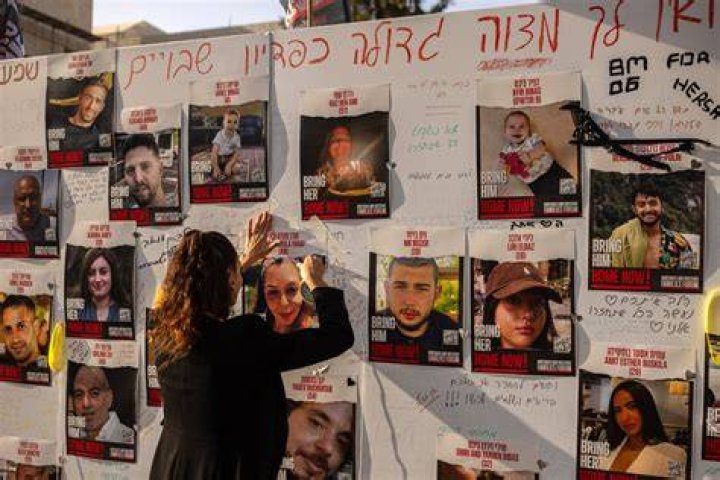 
Who is Farida El Hefni aka Farida Ibrahim? Columbia University student caught tearing down posters of kidnapped Israeli civilians by Hamas 