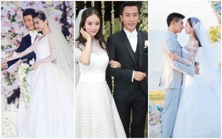 Why Did Angelababy and Husband Huang Xiaoming Divorce? Son Little Sponge and Wedding Pictures
