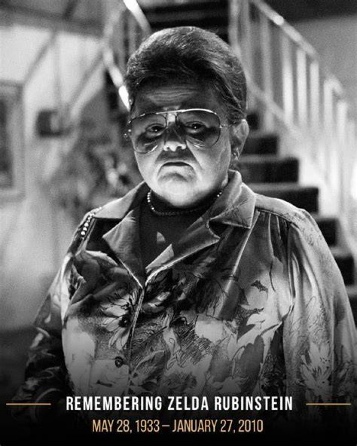 
Zelda Rubinstein Cause of Death, How did Zelda Rubinstein Die? 